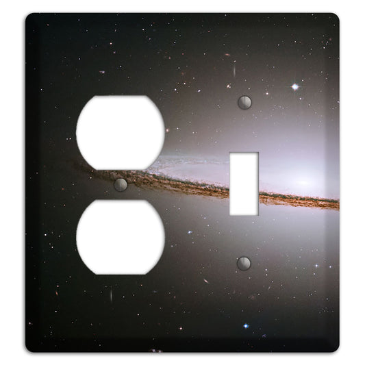 Sombrero Galaxy Duplex / Toggle Wallplate