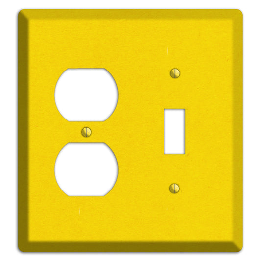 Tangerine Yellow Kraft Duplex / Toggle Wallplate