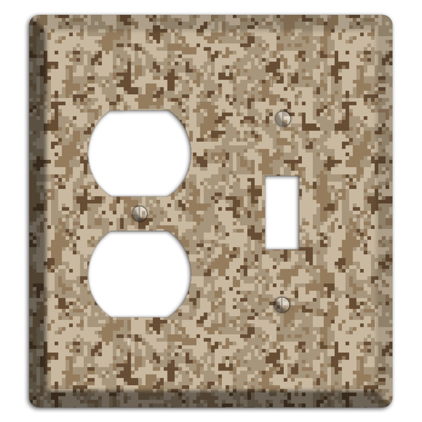 Desert Camo Duplex / Toggle Wallplate