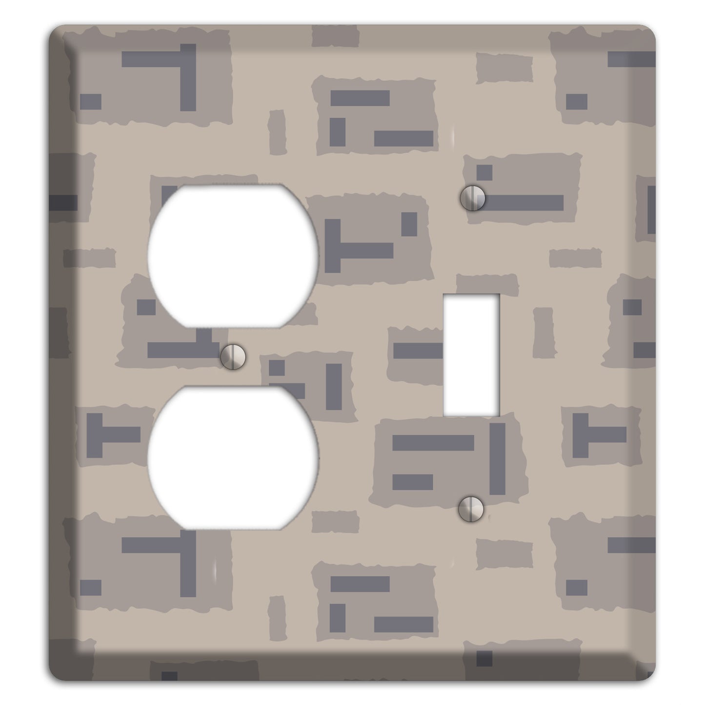 Urban Mout Camo Duplex / Toggle Wallplate