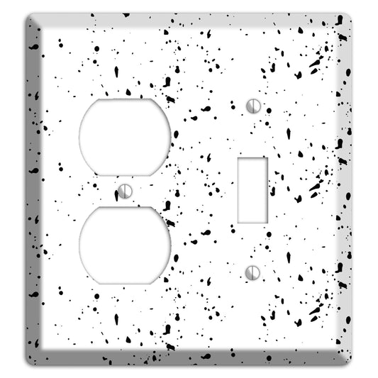 Ink Drops 2 Duplex / Toggle Wallplate