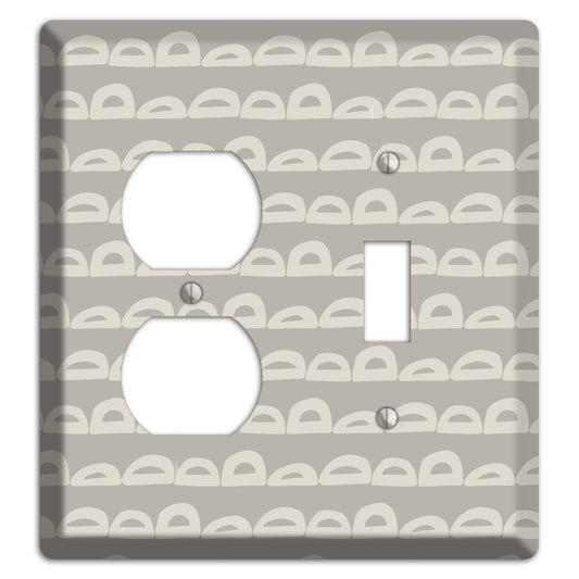 Logan Whimsical Damask Duplex / Toggle Wallplate