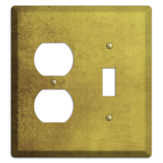 Husk Vintage Grunge Duplex / Toggle Wallplate