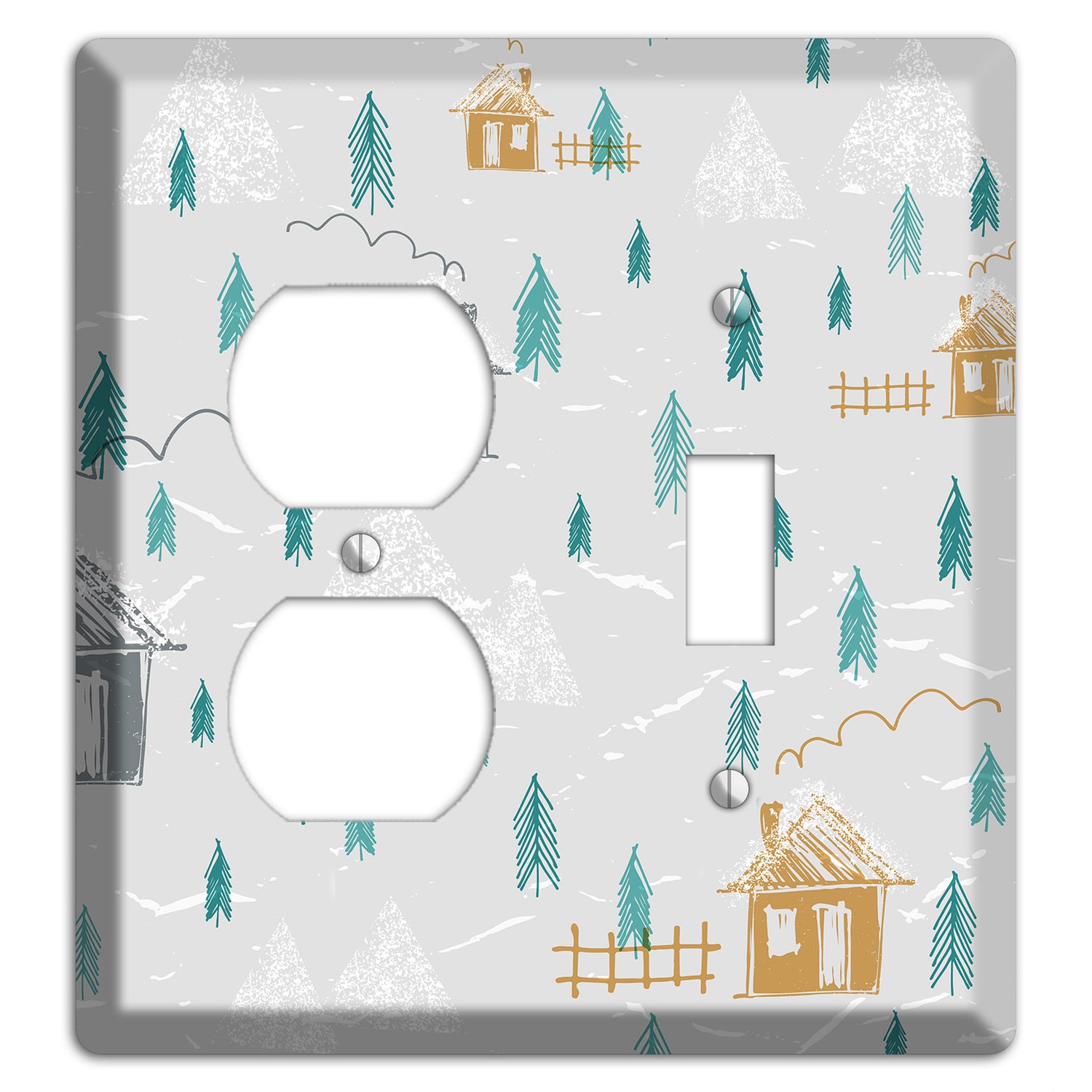 Wildlife Neighborhoods 2 Duplex / Toggle Wallplate