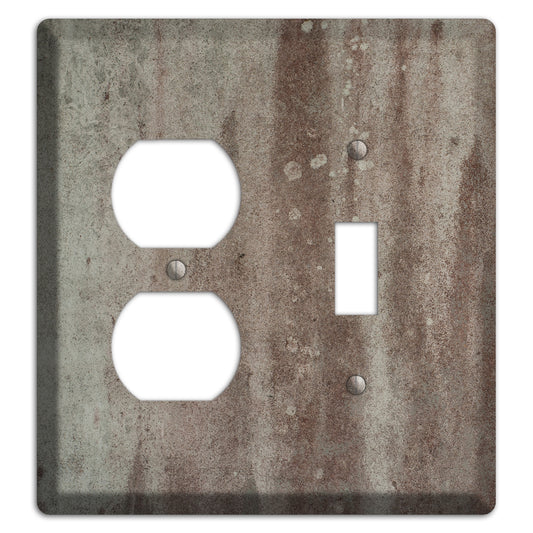 Old Concrete 14 Duplex / Toggle Wallplate