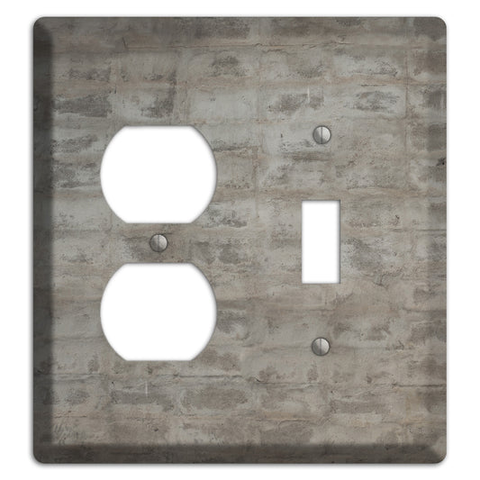 Old Concrete 16 Duplex / Toggle Wallplate