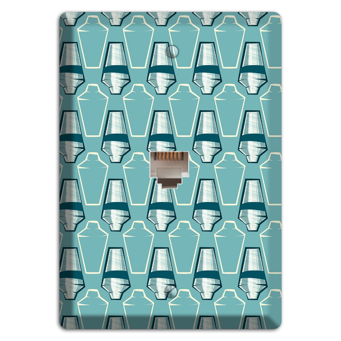 Cocktail Shakers Phone Wallplate