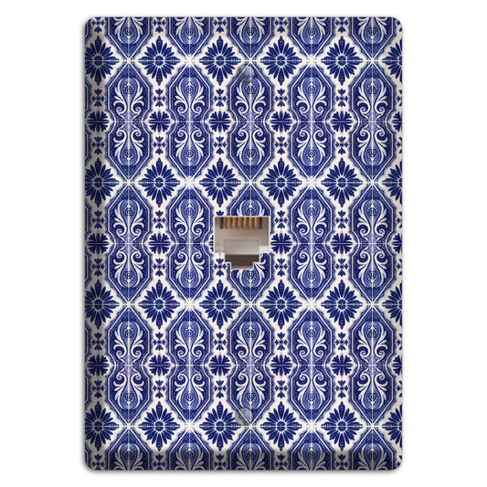 Tavira Tiles 8 Phone Wallplate