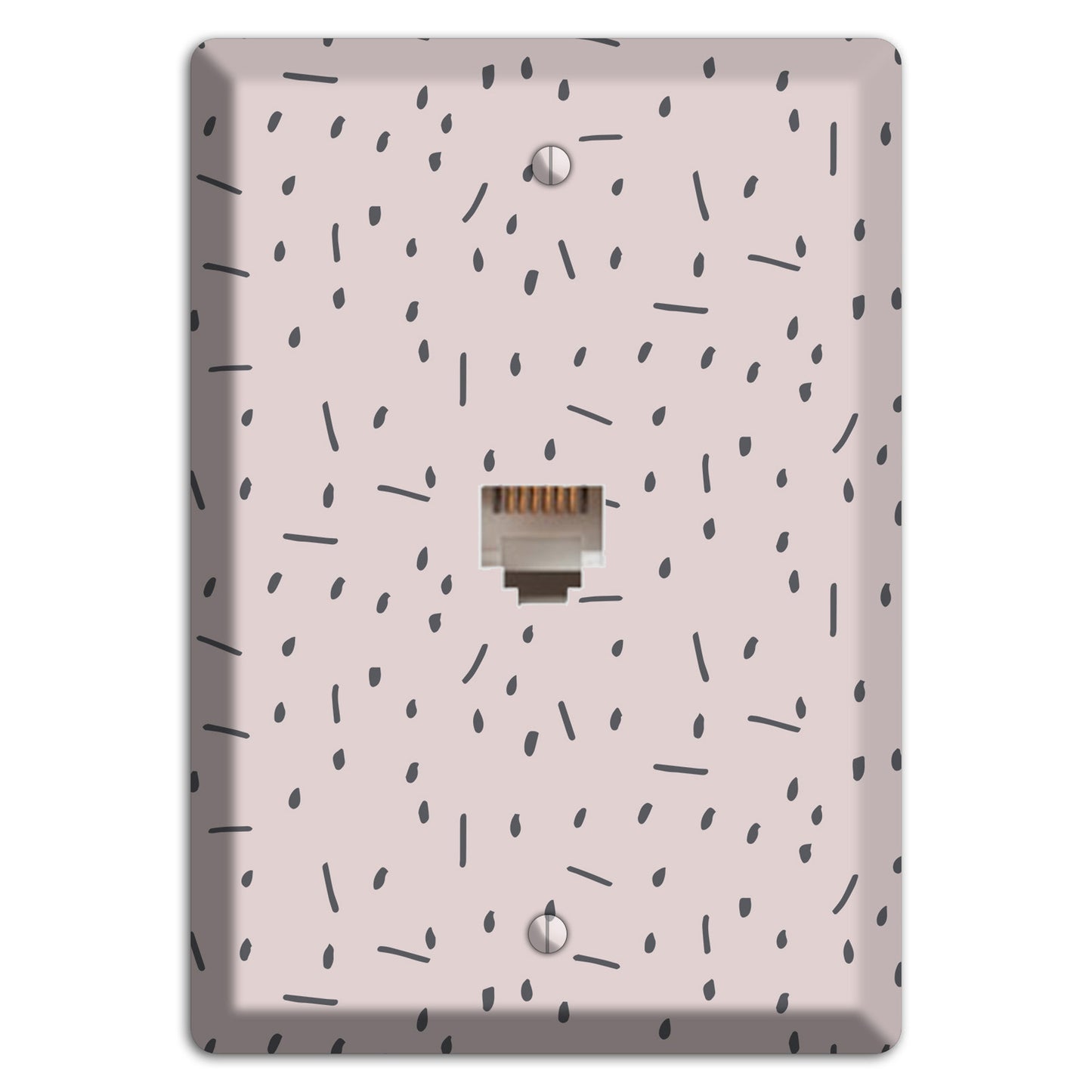 Abstract 18 Phone Wallplate