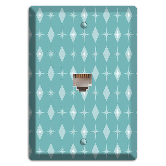 Blue Diamon Phone Wallplate