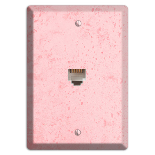 ShockingPpink Soft Coral Phone Wallplate