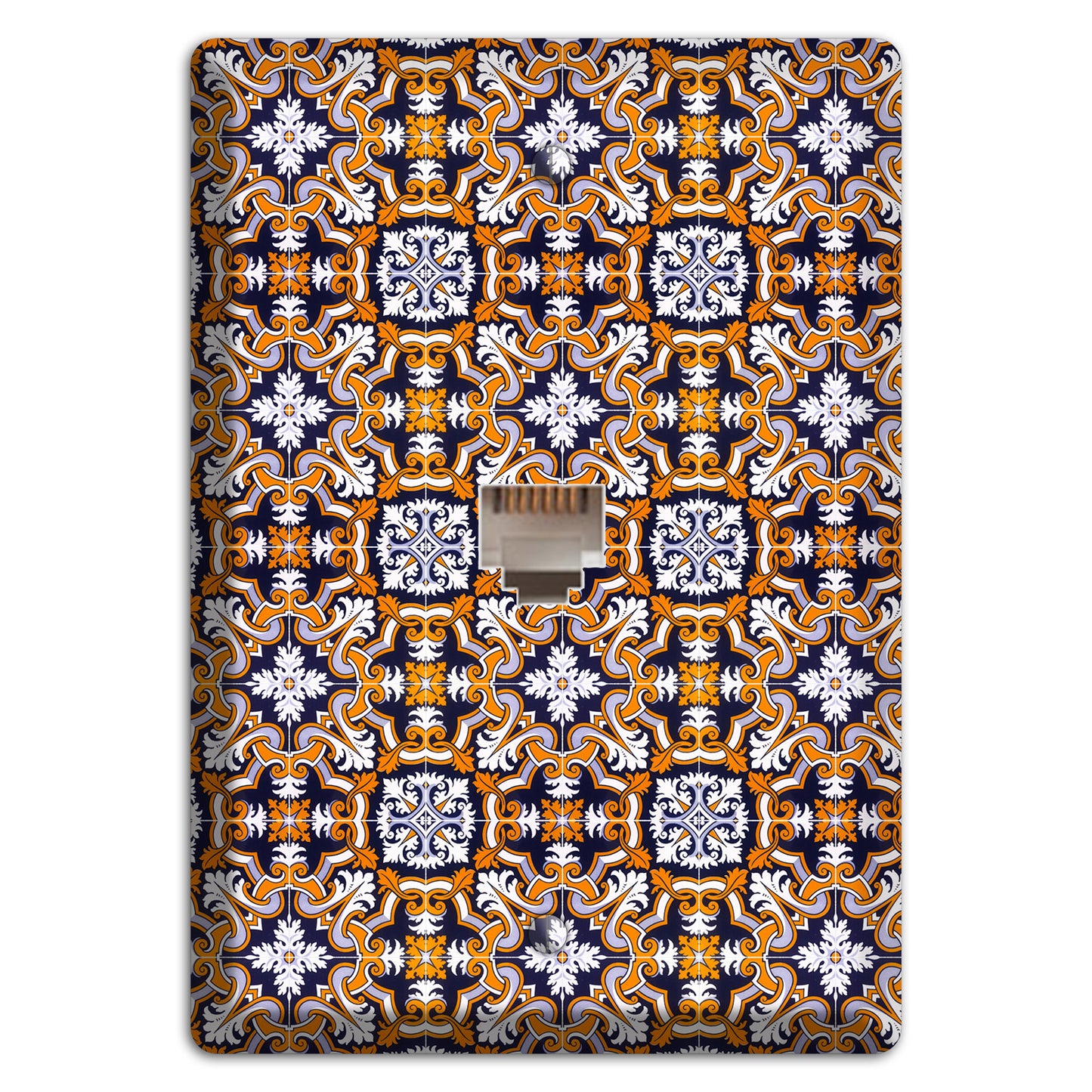 Tavira Tiles 6 Phone Wallplate