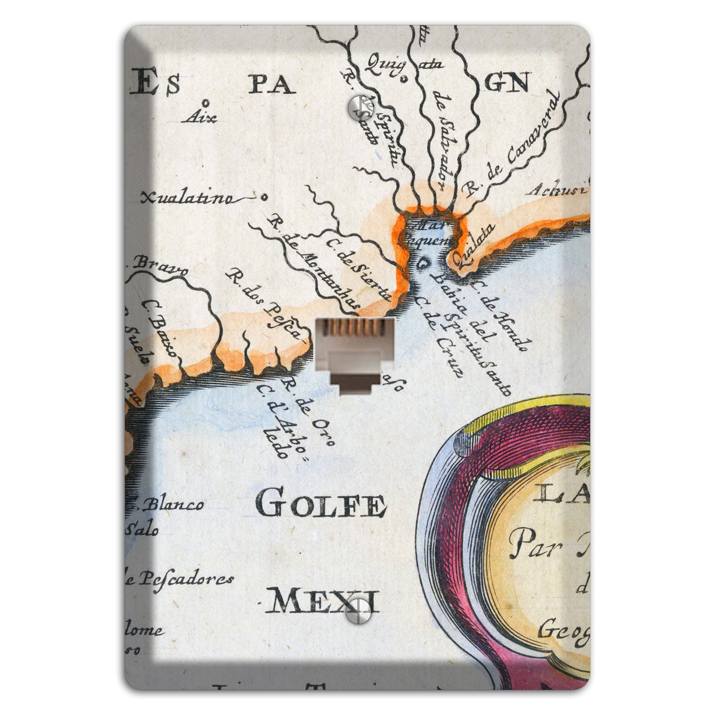 Gulf of Mexico Phone Wallplate