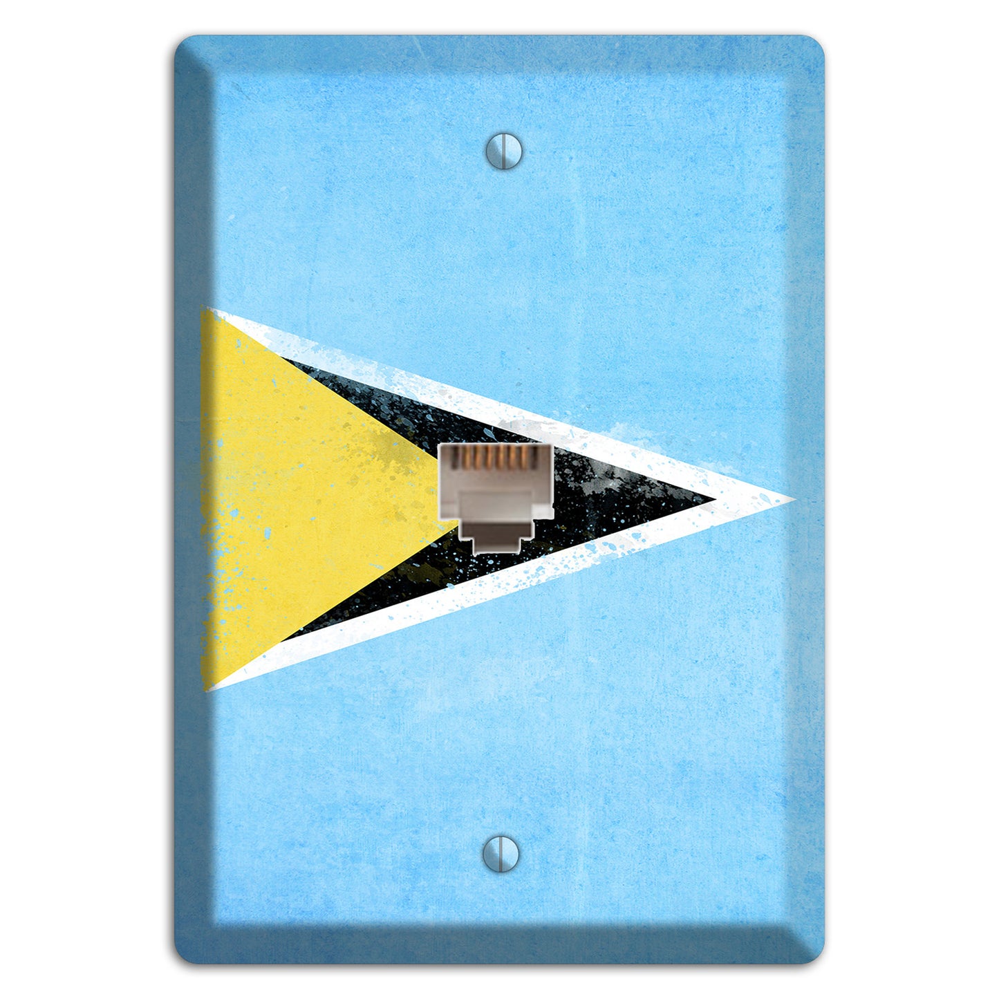 Saint Lucia Cover Plates Phone Wallplate