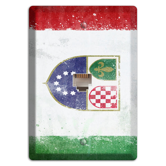 Bosnia and Herzegovina Federation of Cover Plates Phone Wallplate