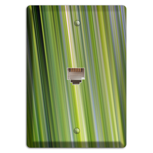 Green Ray of Light Phone Wallplate