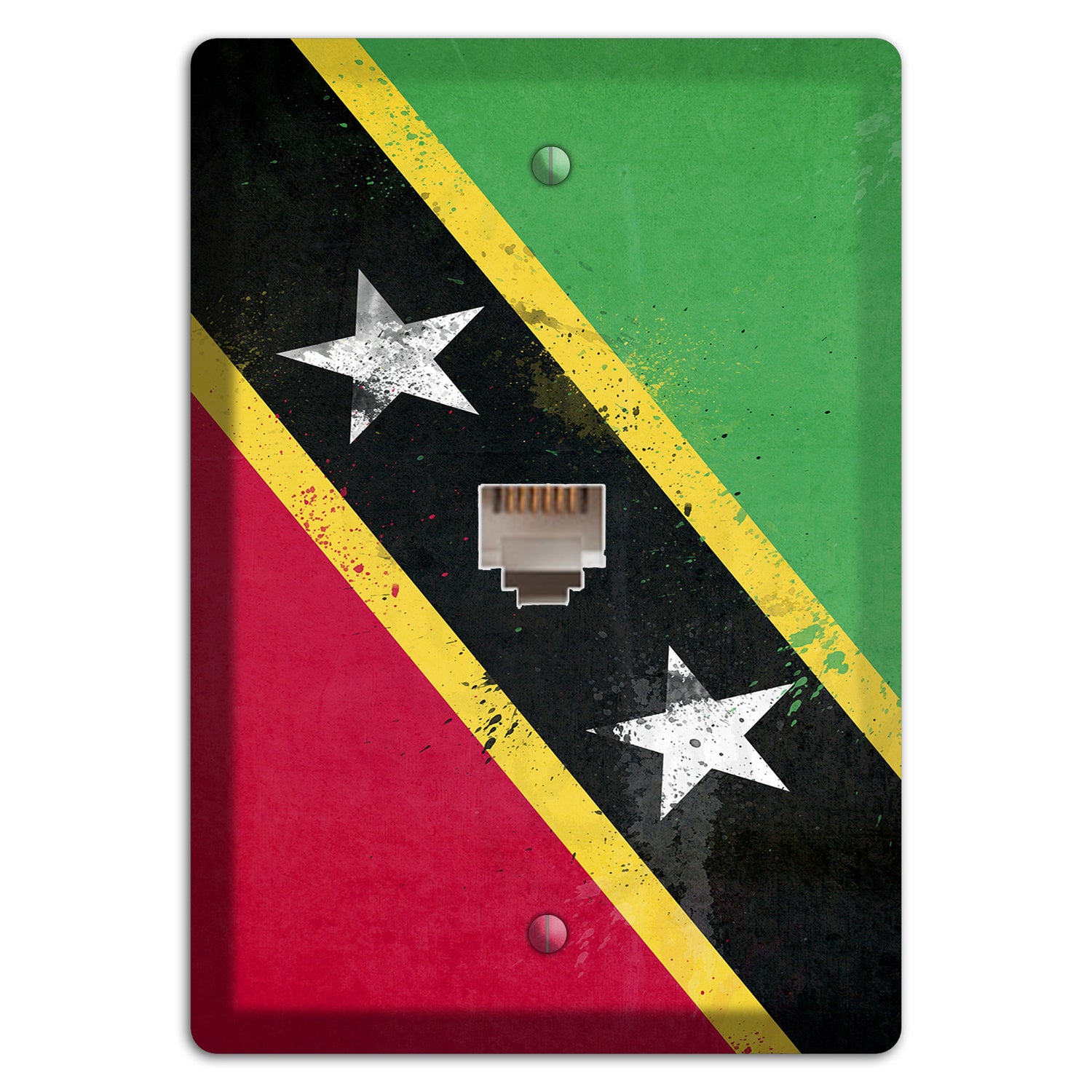 Saint Kitts and Nevis Cover Plates Phone Wallplate