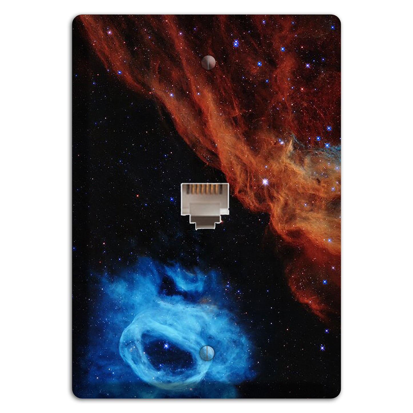 Tapestry of Blazing Starbirth Phone Wallplate