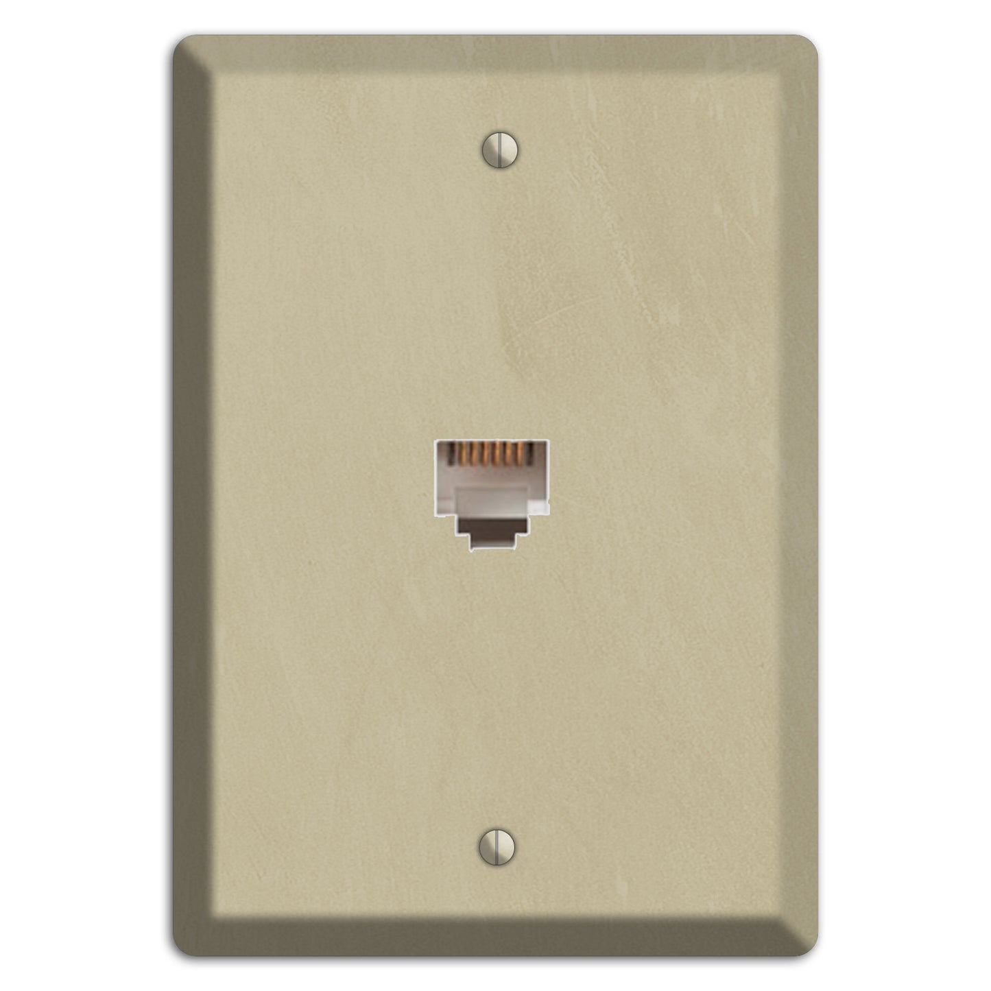 Chalk Beige Phone Wallplate