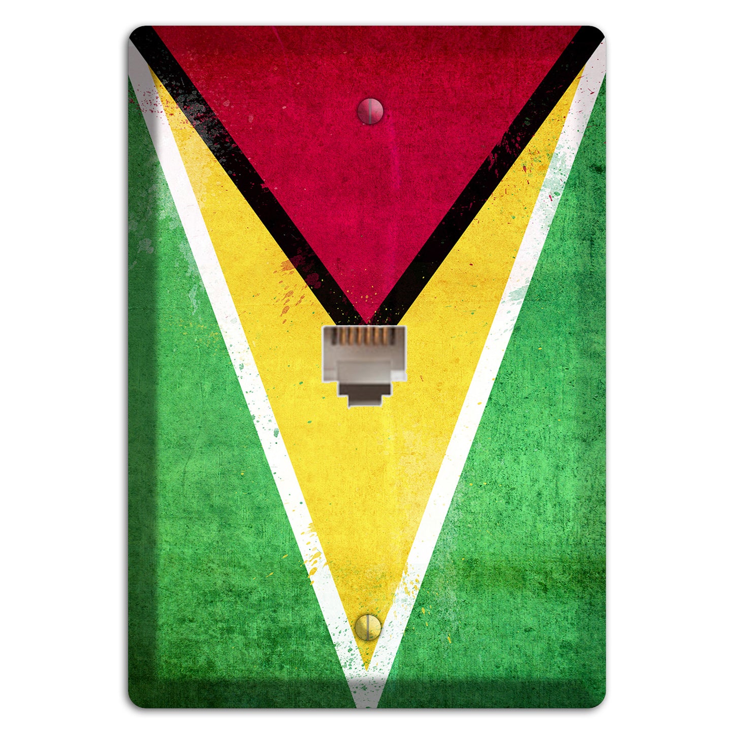 Guyana Cover Plates Phone Wallplate