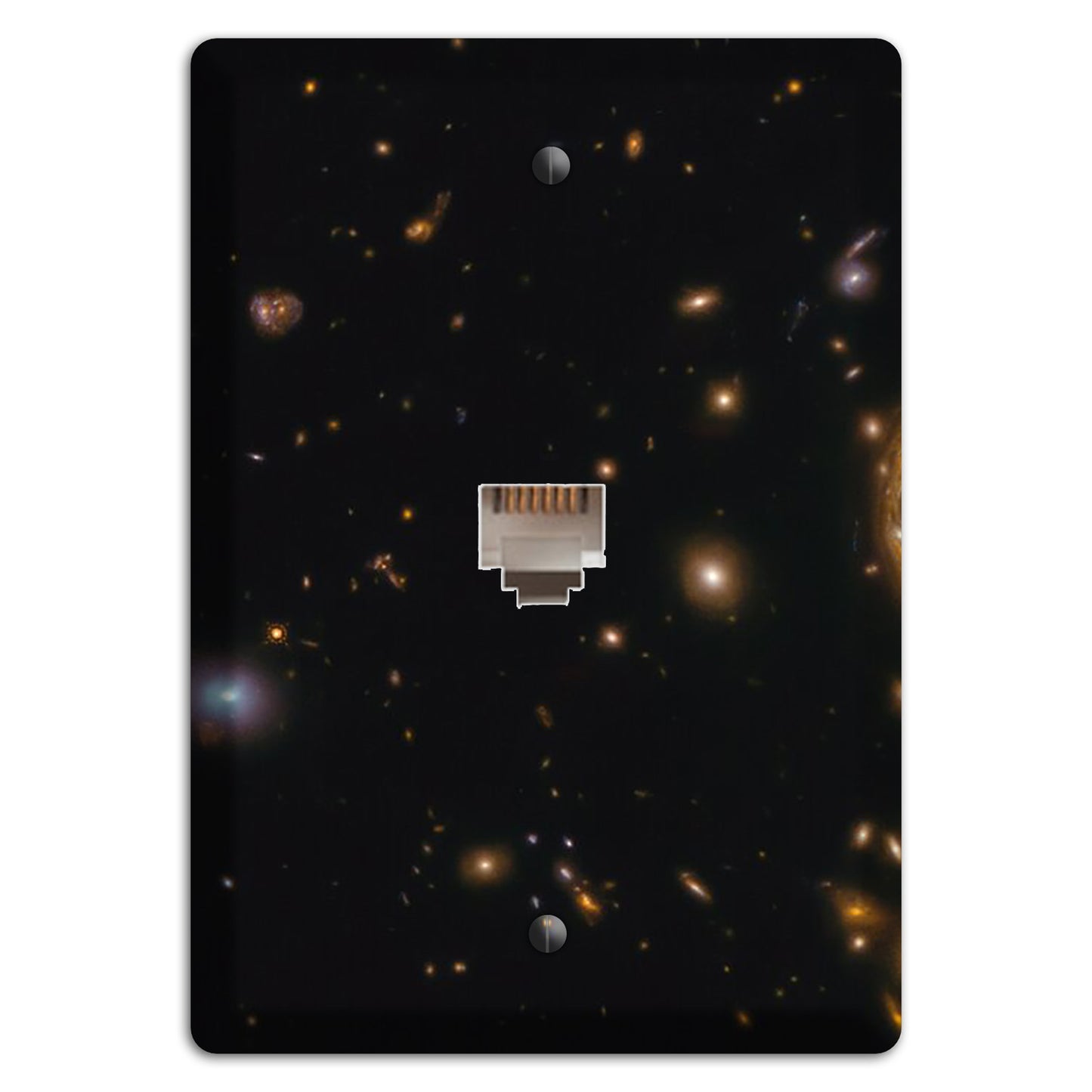 Rings of Relativity Phone Wallplate