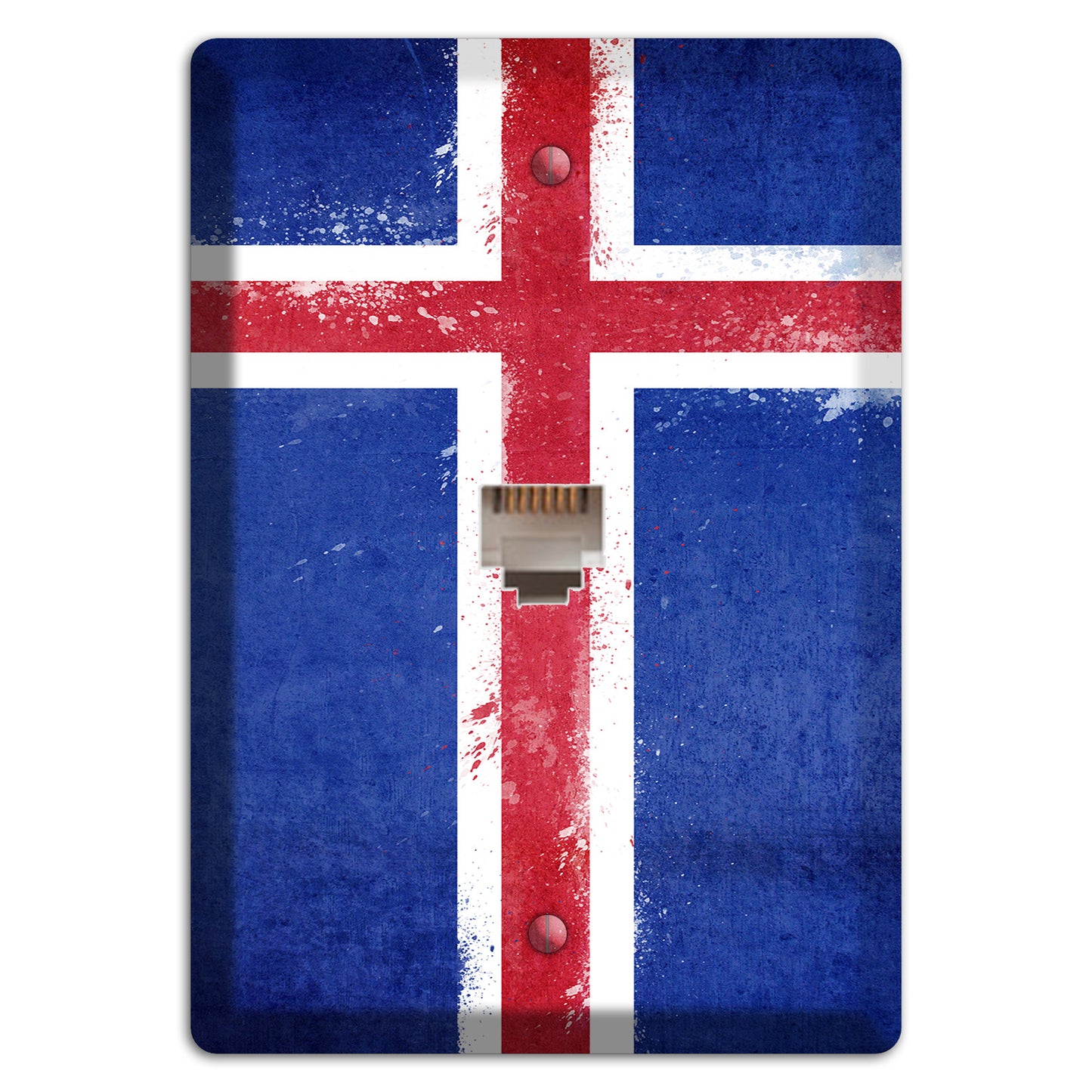 Iceland Cover Plates Phone Wallplate