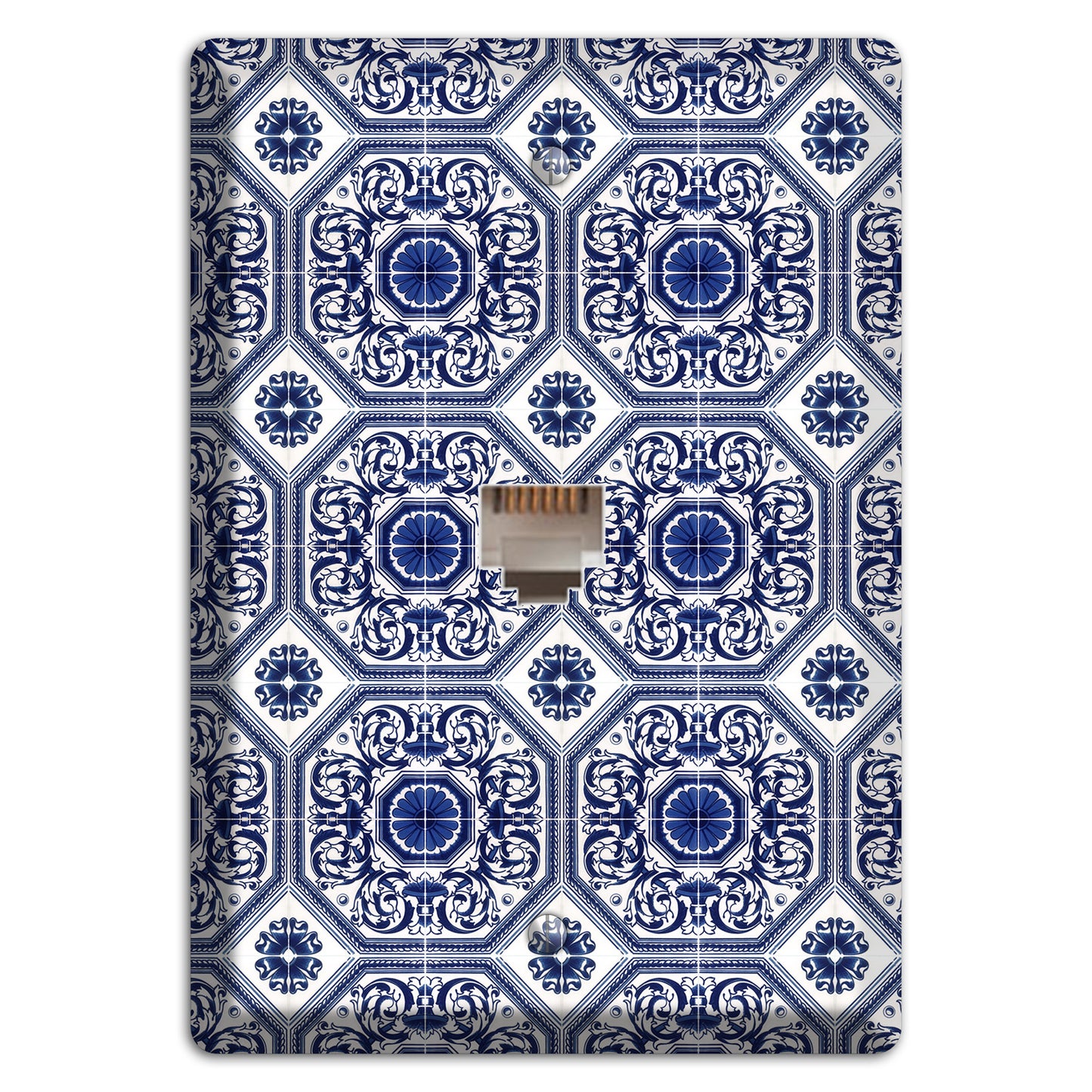 Tavira Tiles 1 Phone Wallplate