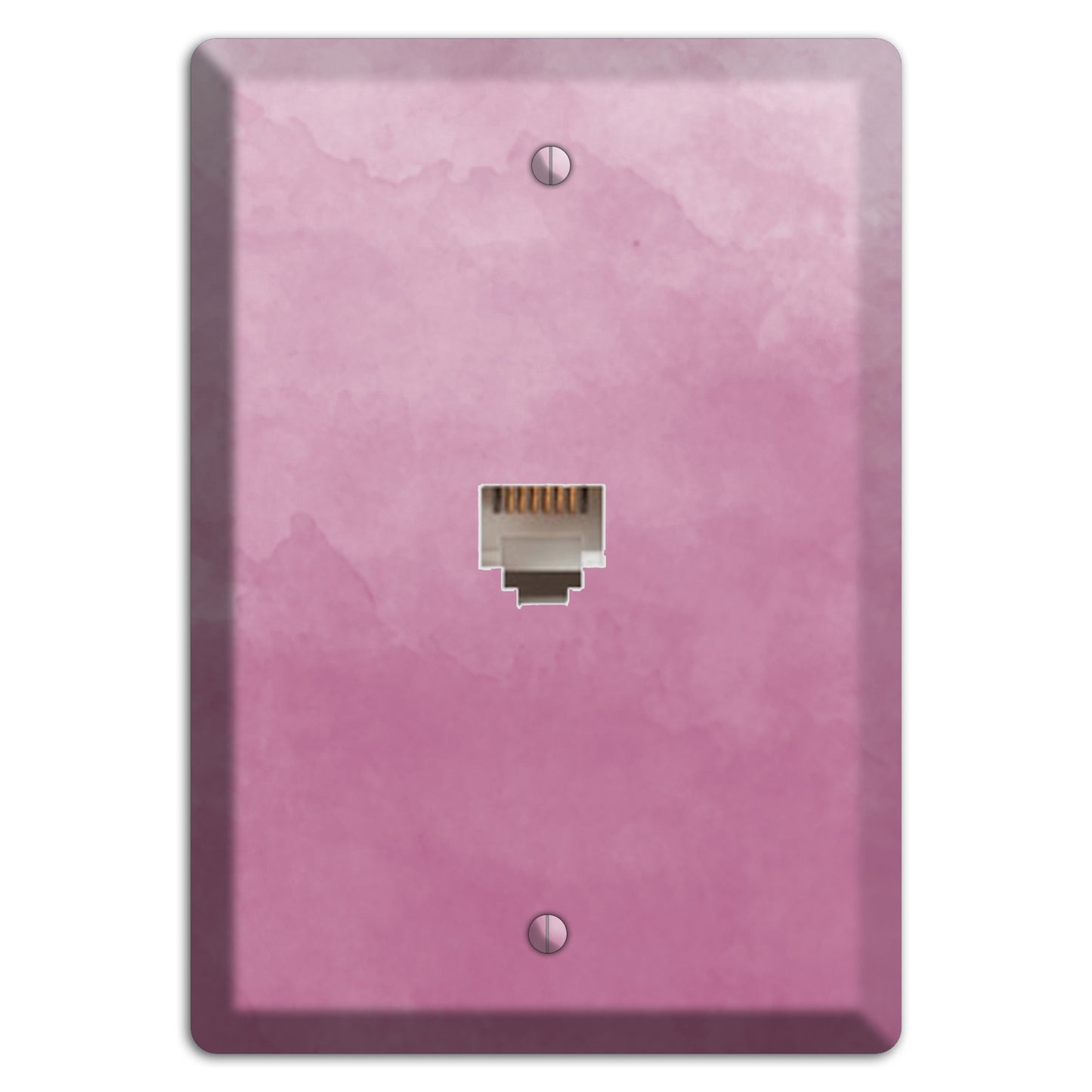 Purple Ombre Phone Wallplate