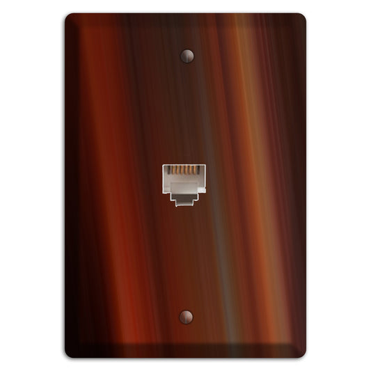 Maroon Ray of Light Phone Wallplate