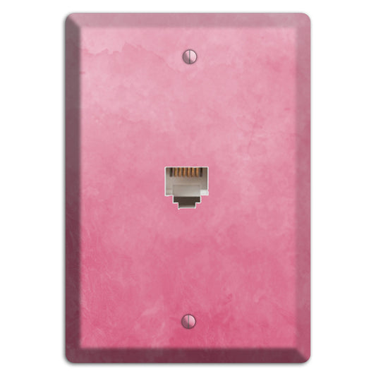 Pink Ombre Phone Wallplate