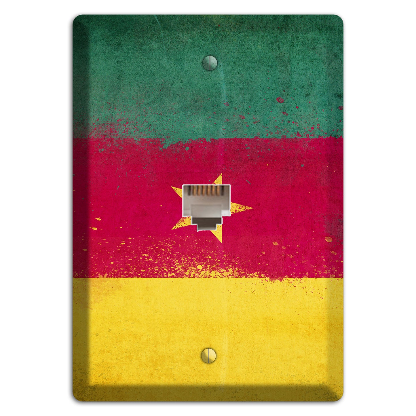 Cameroon Cover Plates Phone Wallplate