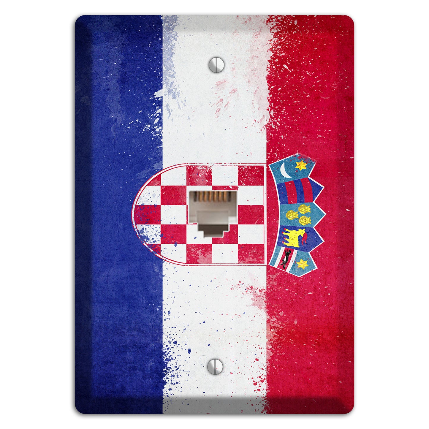 Croatia Cover Plates Phone Wallplate