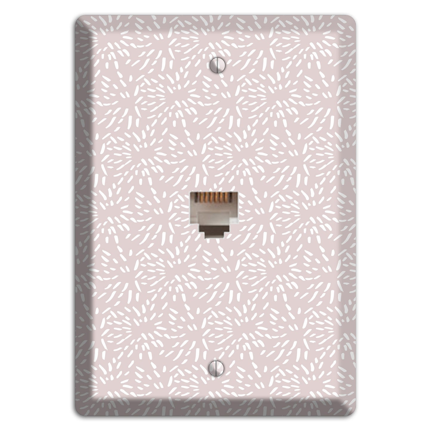 Abstract 8 Phone Wallplate