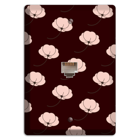 Asian Blossoms Phone Wallplate