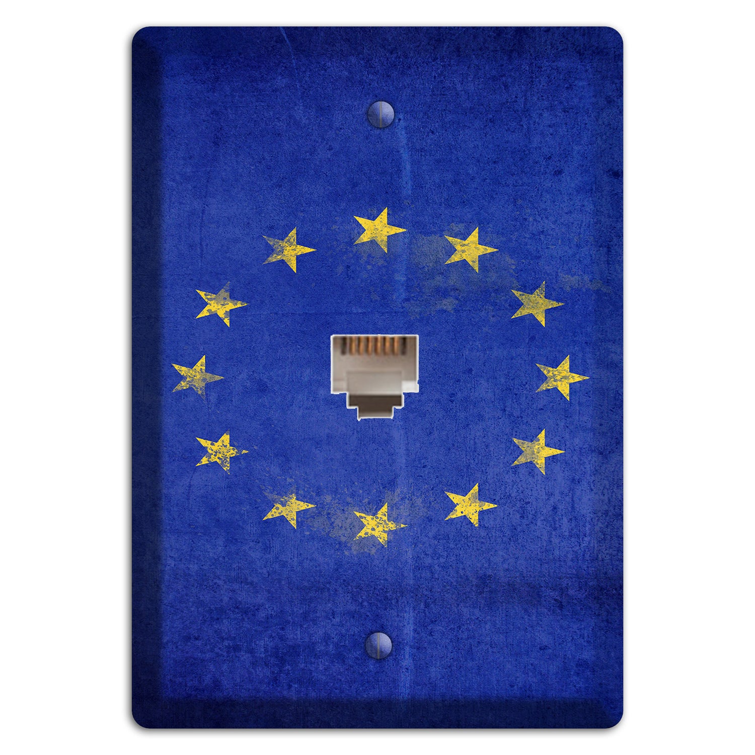 European Union Cover Plates Phone Wallplate