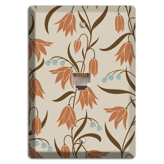 Spring Floral 1 Phone Wallplate