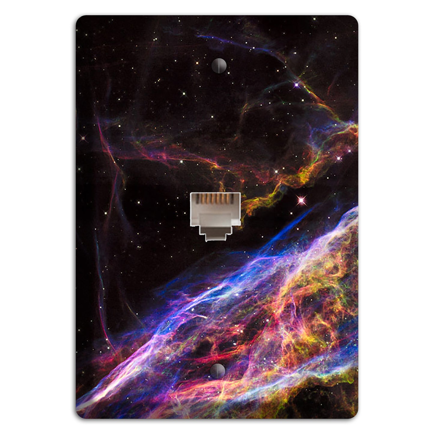 Veil Nebula Phone Wallplate