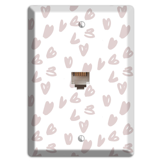 Abstract 21 Phone Wallplate