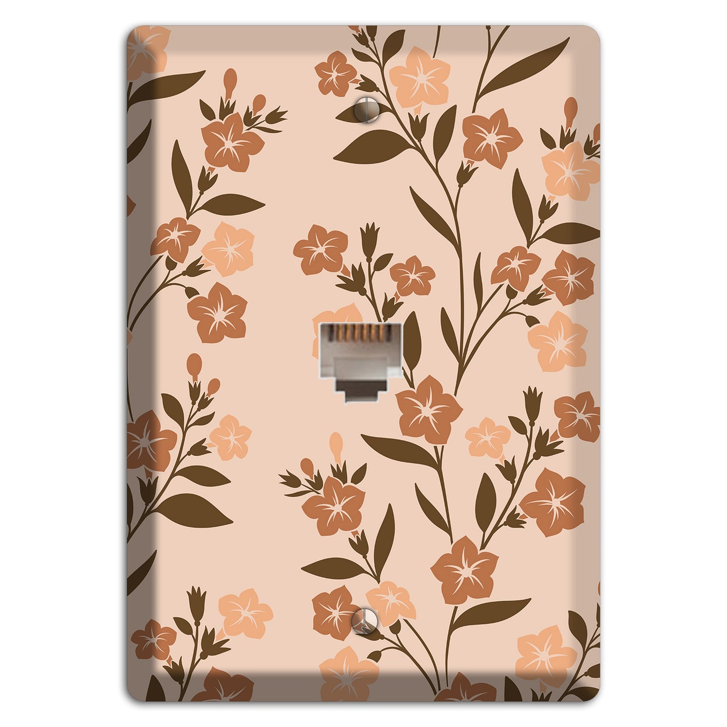 Spring Floral 2 Phone Wallplate