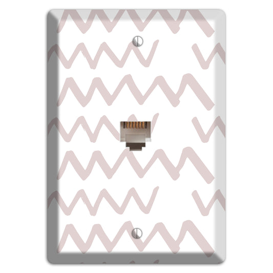 Abstract 19 Phone Wallplate