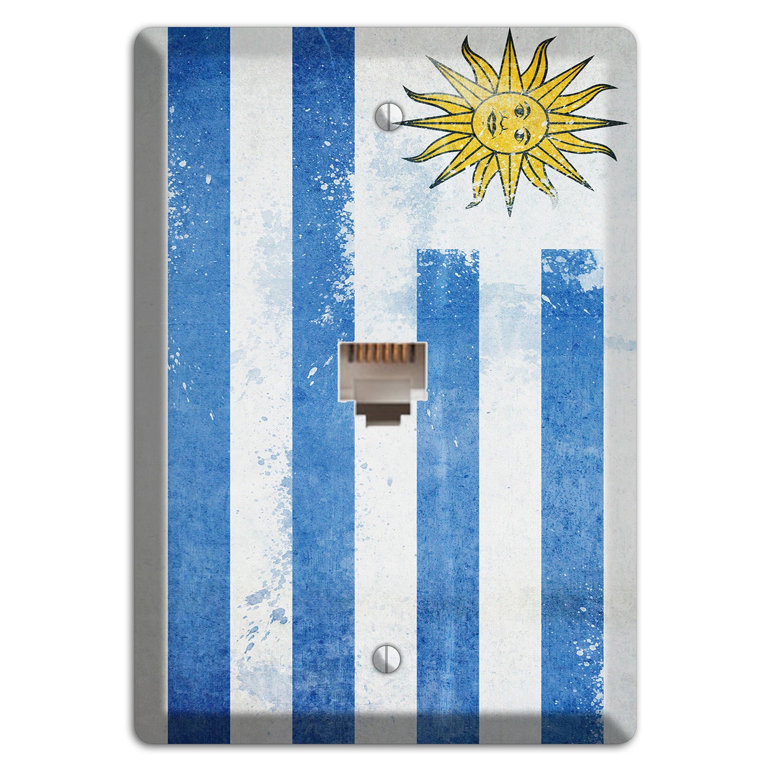 Uruguay Cover Plates Phone Wallplate