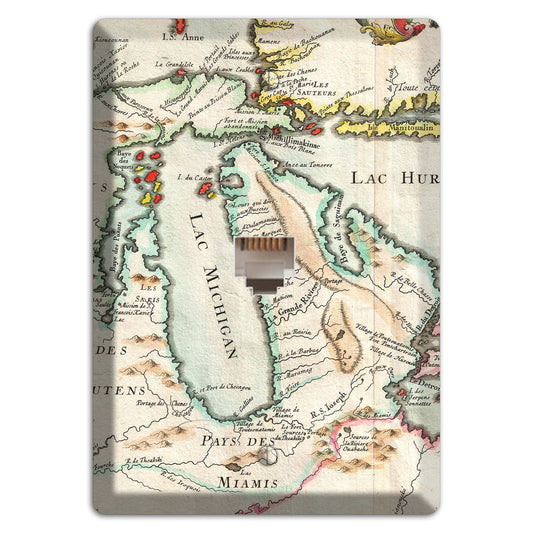 Lake Michigan Phone Wallplate