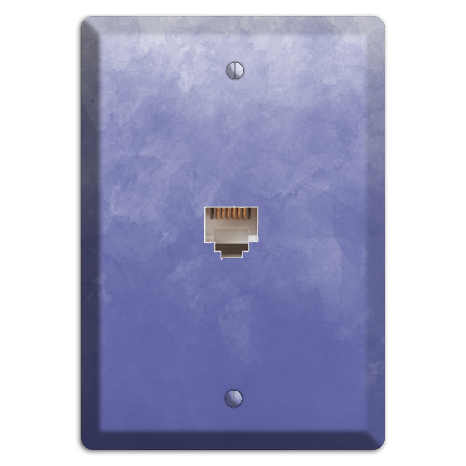 Blue Ombre Phone Wallplate