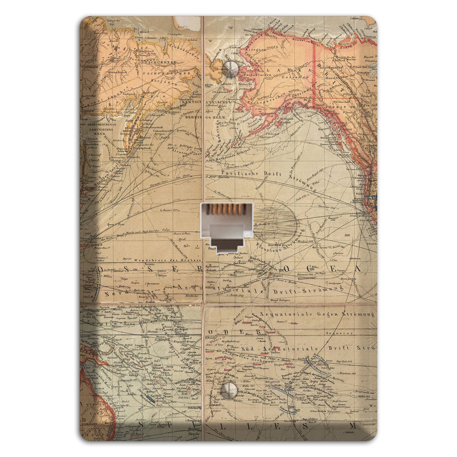 Pacific Ocean Phone Wallplate