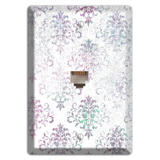 Tiara Whimsical Damask Phone Wallplate