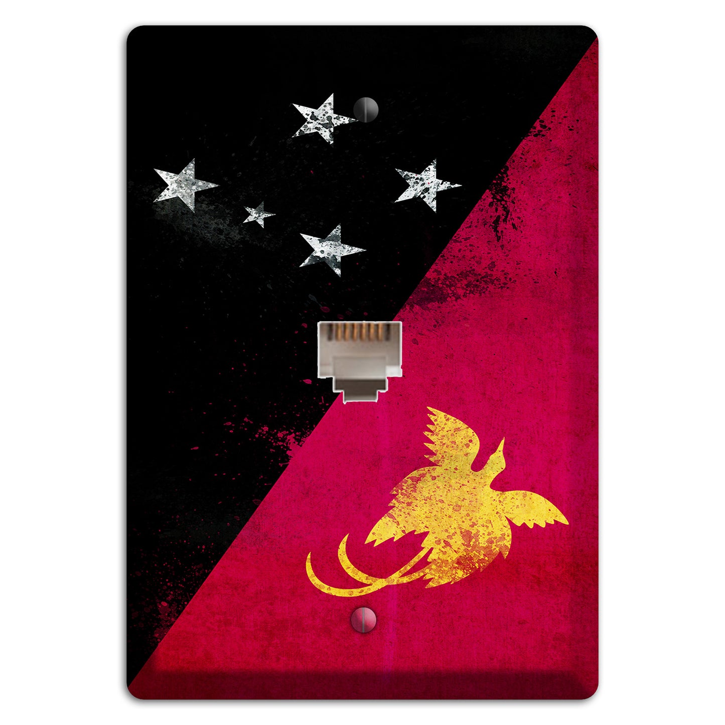 Papua New Guinea Cover Plates Phone Wallplate