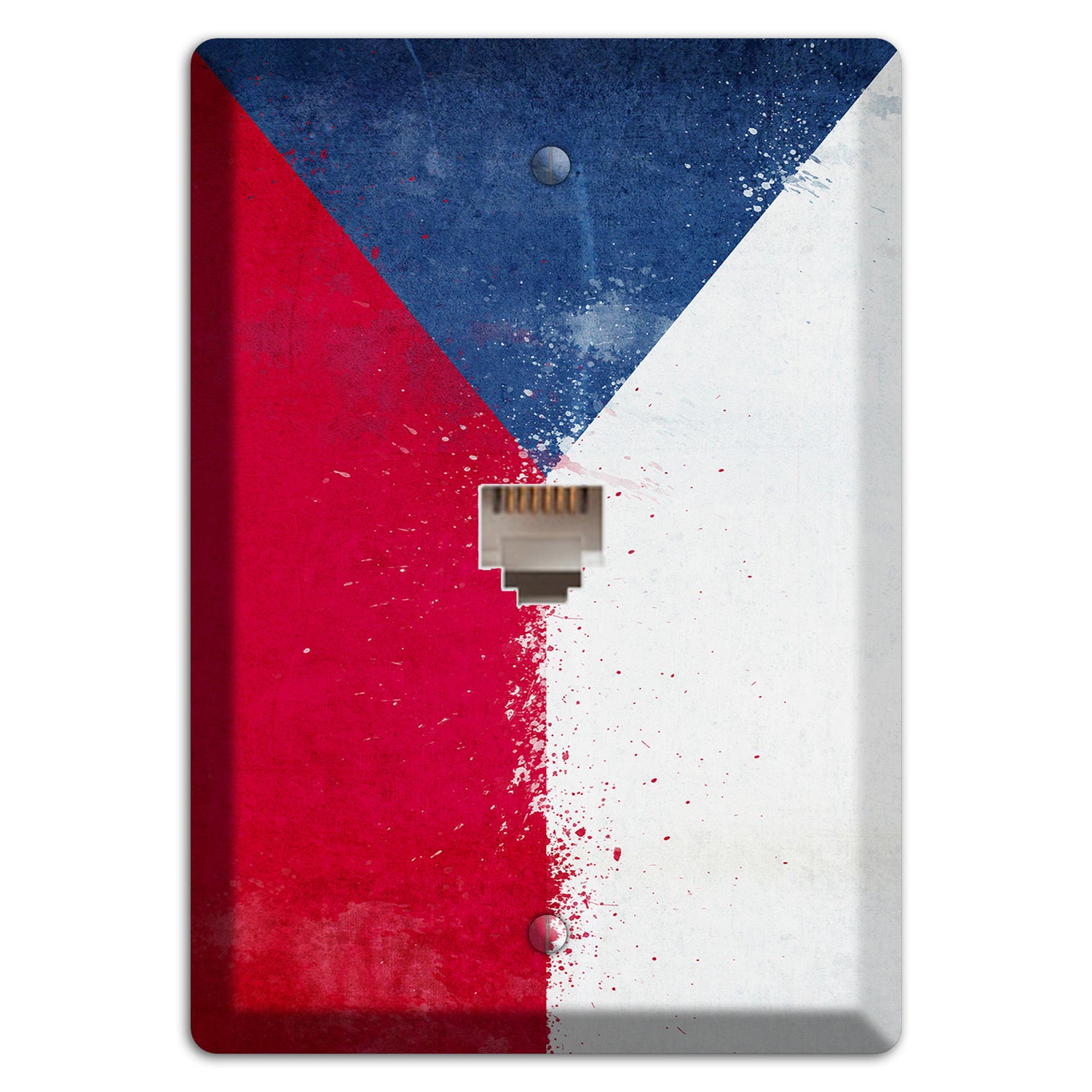 Czech Republic Cover Plates Phone Wallplate