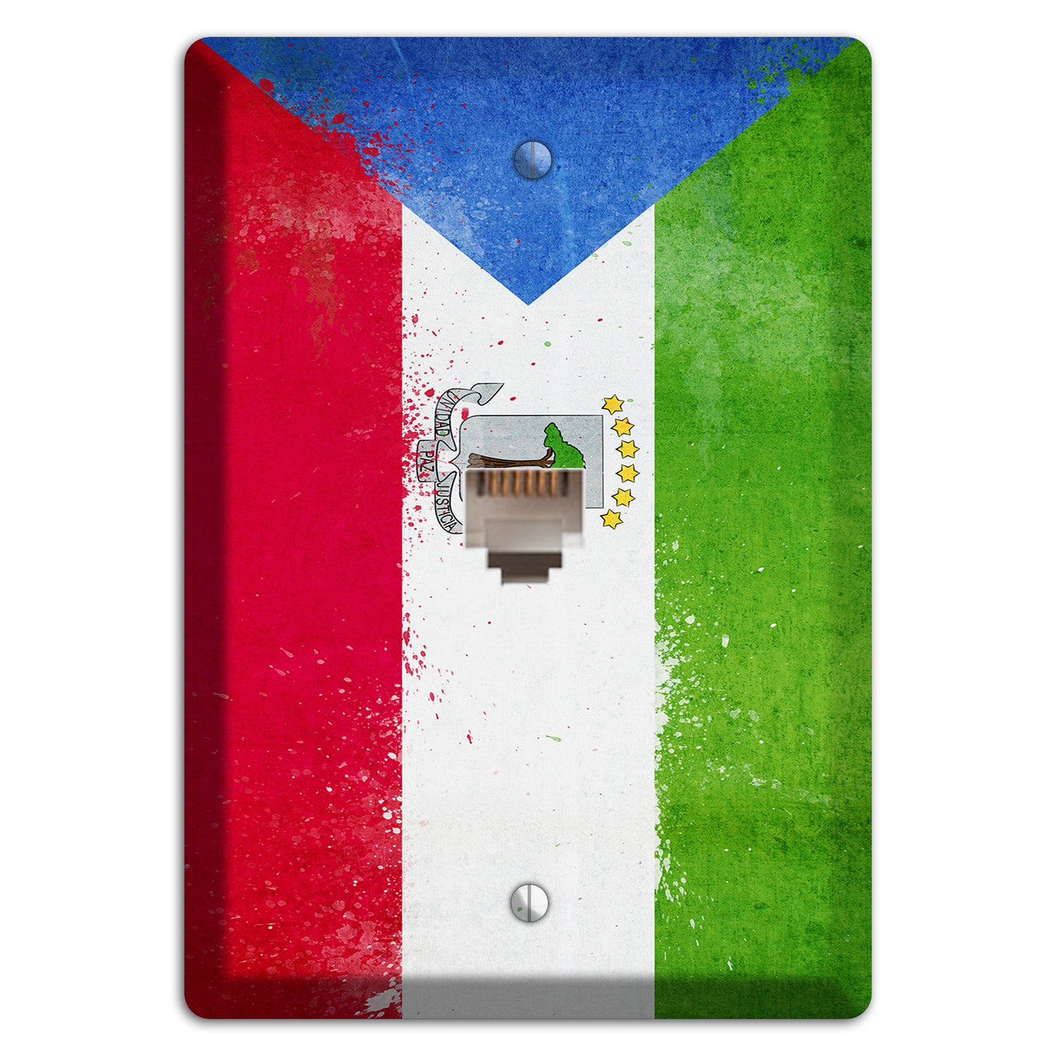 Equatorial Guinea Cover Plates Phone Wallplate