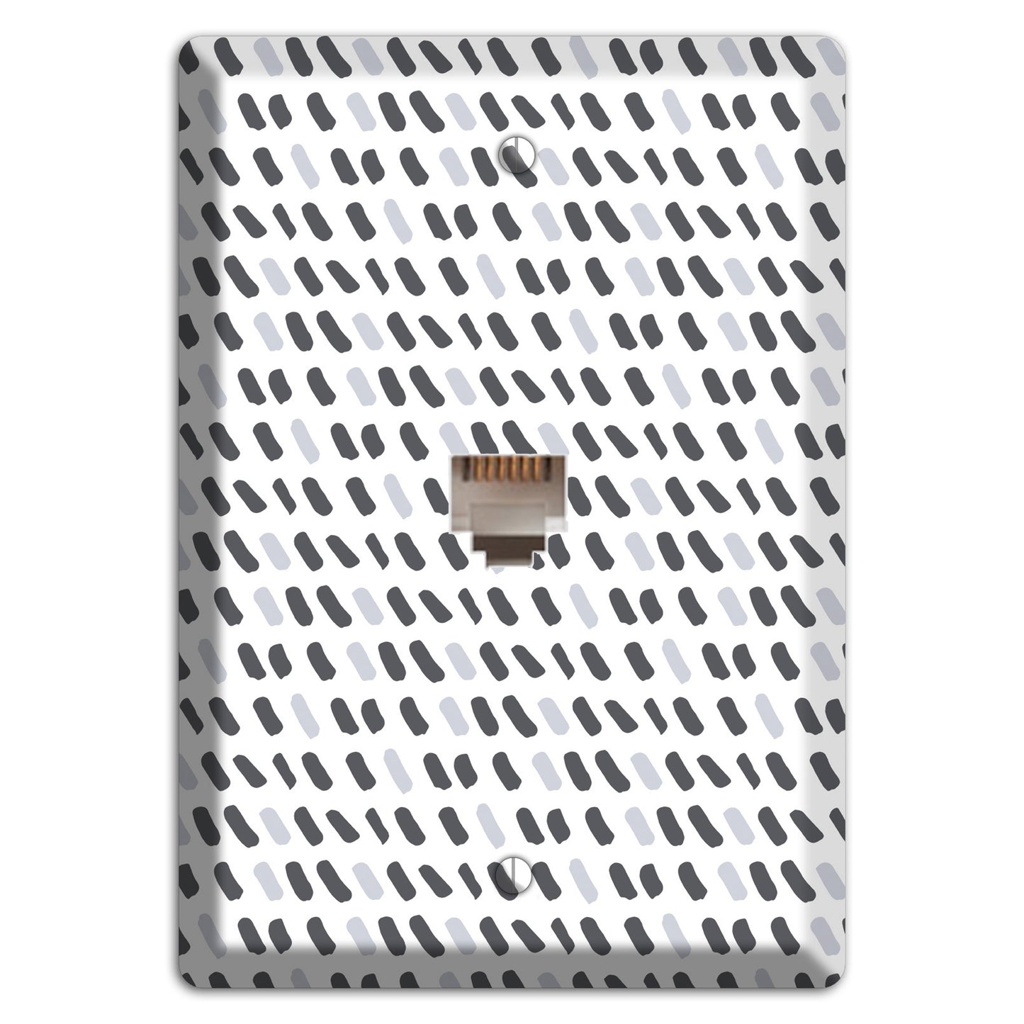 Abstract 7 Phone Wallplate