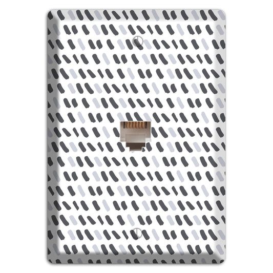 Abstract 7 Phone Wallplate